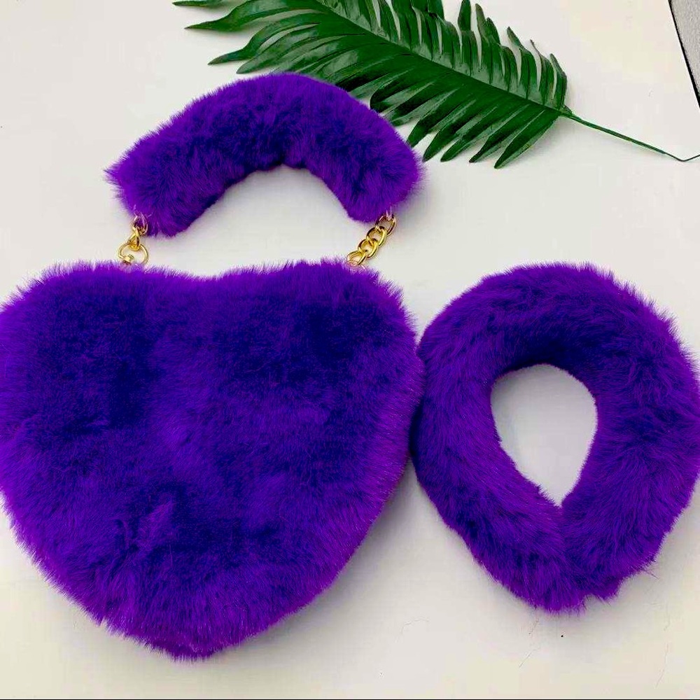 Love heart crossbody and headband set